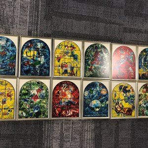 Marc Chagall The Jerusalem Windows Offset Lithogra